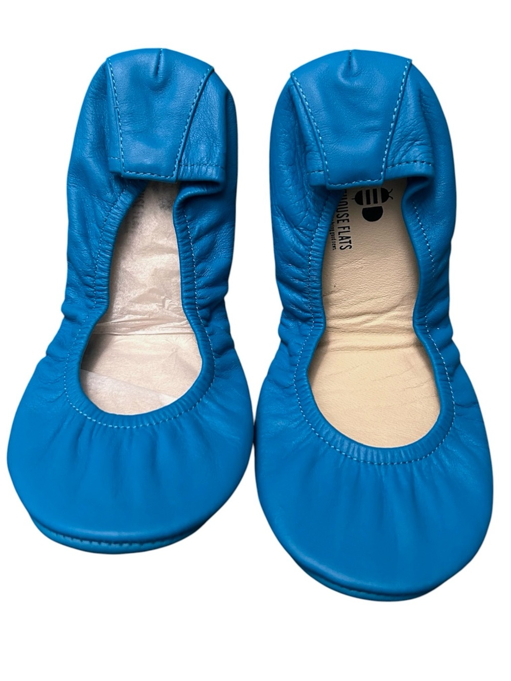 NEW The Storehouse Flats Turquoise Classic Leather Flats - Size 7